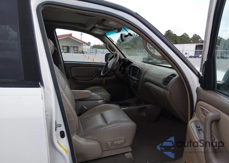 2004 Toyota Sequoia Limited V8 from USA, damaged, VIN 5TDZT38A34S229840